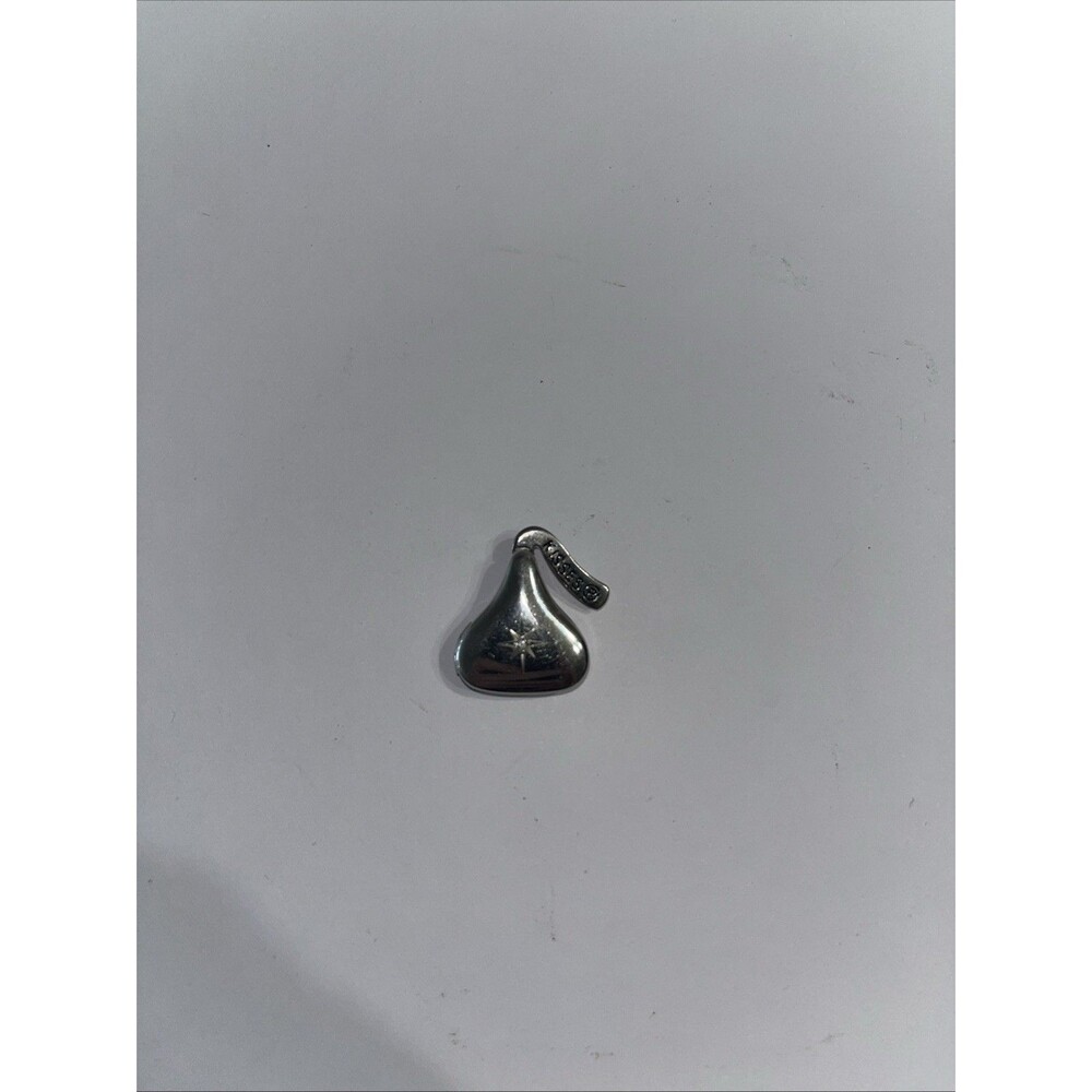 Hershey's Kiss Locket With Diamond Sterling Silver 925 Pendant Only